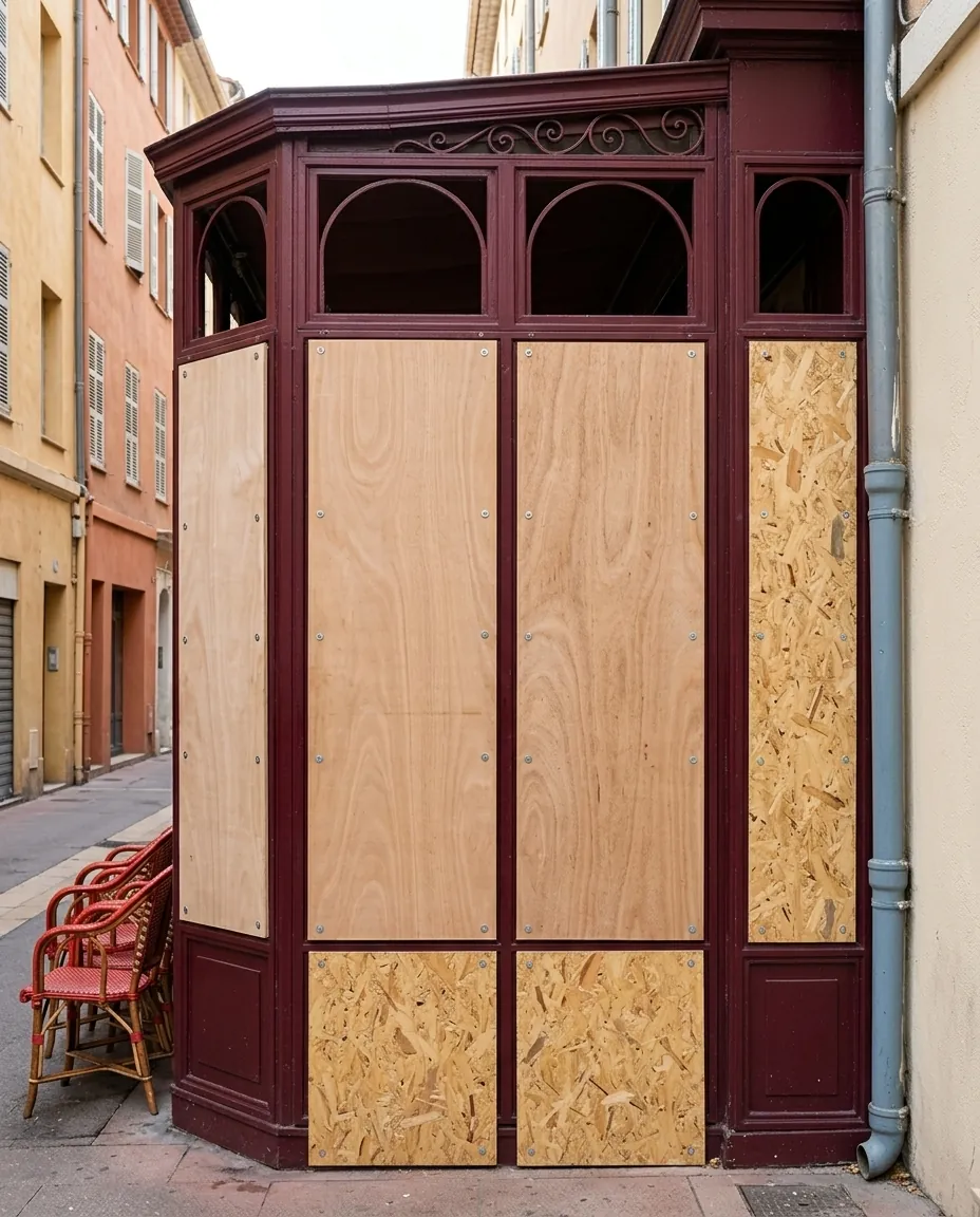 Protection de vitrine à Montpellier